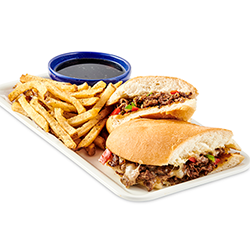 Order Philly Cheese Steak food online from Boomerjack's Grill store, Dallas on bringmethat.com