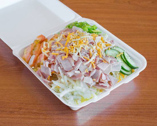 Order Chef Salad - Large food online from American Deli store, Peachtree Corners on bringmethat.com