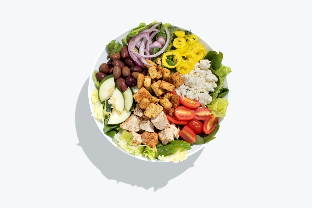 Order Hide and go Greek food online from Greendistrict Salads Plainfield store, Plainfield on bringmethat.com