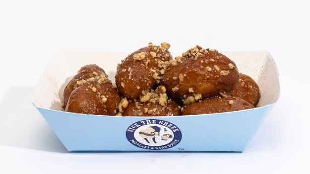 Order Loukoumades food online from Nick The Greek store, San Diego on bringmethat.com