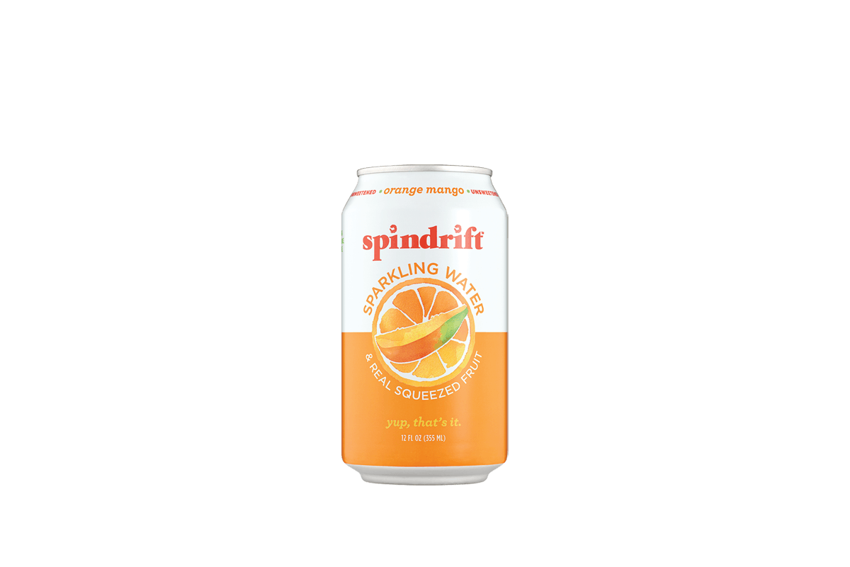 Order Spindrift Seltzer - Orange Mango food online from Noodles & Company store, Annapolis on bringmethat.com