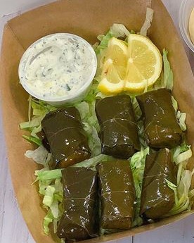 Order Grape Leaves food online from Gyro House 32 store, Phoenix on bringmethat.com