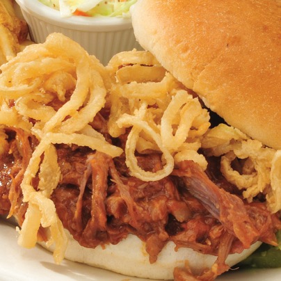 Order Memphis Pork Sandwich food online from Kirby Taphouse store, Fayetteville on bringmethat.com