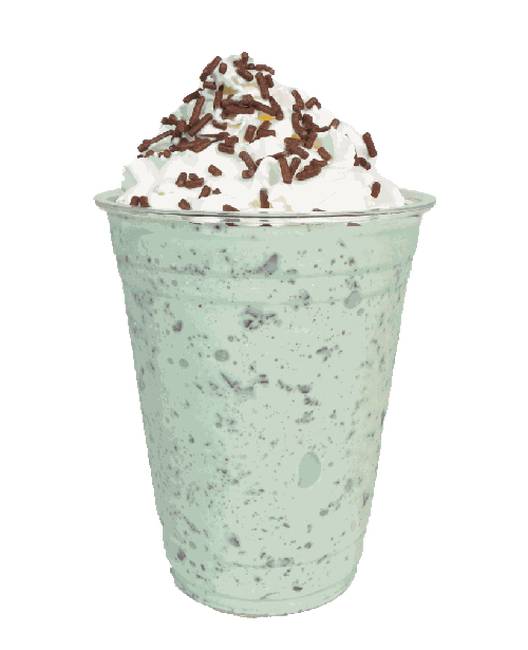 Order Mint Chip Milk Shake food online from Iniburger store, Pleasanton on bringmethat.com