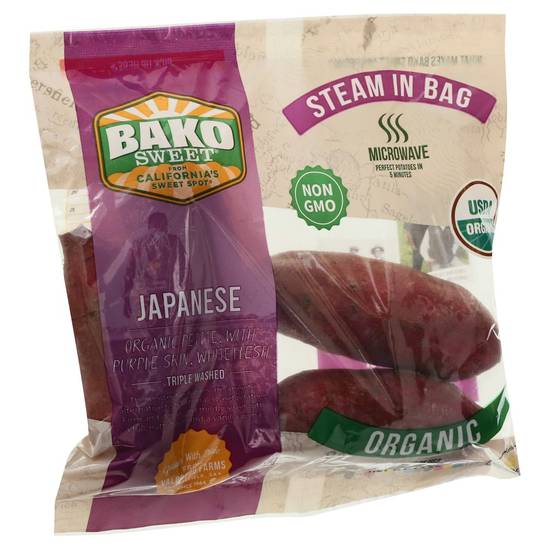 Order Bako Sweet · Organic Japanese Sweet Potatoes (14 oz) food online from Safeway store, Grass Valley on bringmethat.com