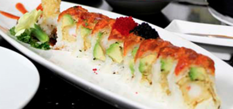 Order Black Thunder Roll (8 Pieces) food online from Wu House store, Mokena on bringmethat.com