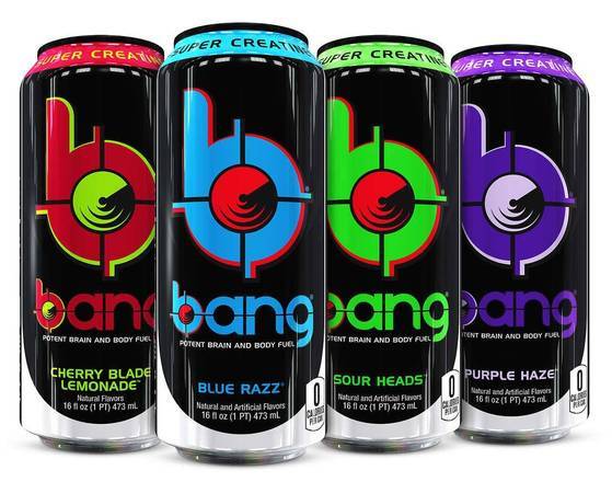Order Bang Energy Drink (16 oz) - choose your flavor food online from Urban Value Corner Store store, Dallas on bringmethat.com