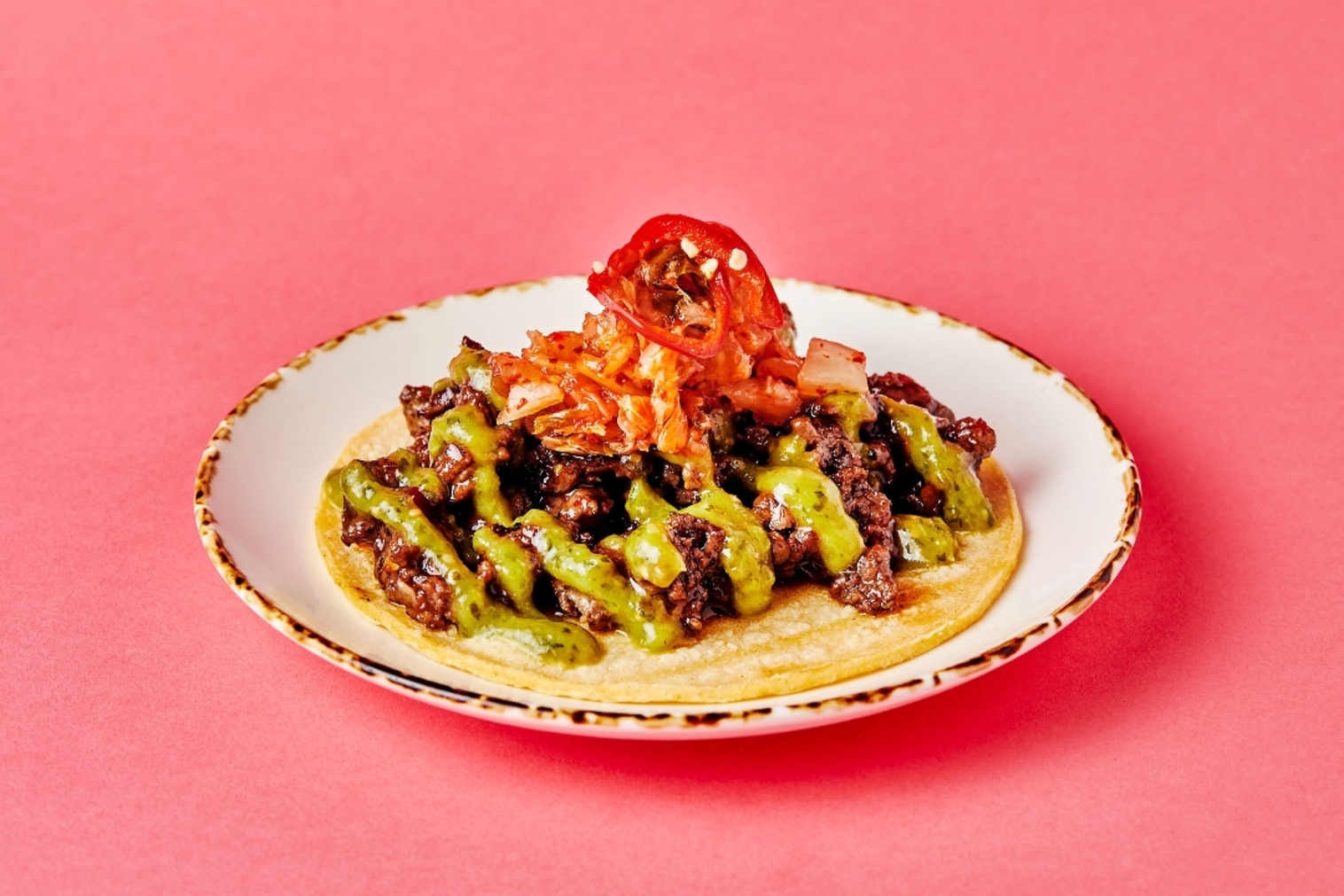 Order Korean BBQ Taco food online from Tu Madre store, Los Angeles on bringmethat.com
