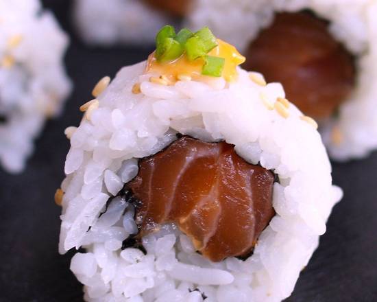 Order SALMON ROLL  food online from Freddy On Monmouth Inc store, Oakhurst on bringmethat.com