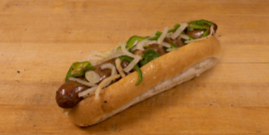 Order  Grilled Sausage, Onions & Peppers Sandwich food online from Amato's store, Wareham on bringmethat.com