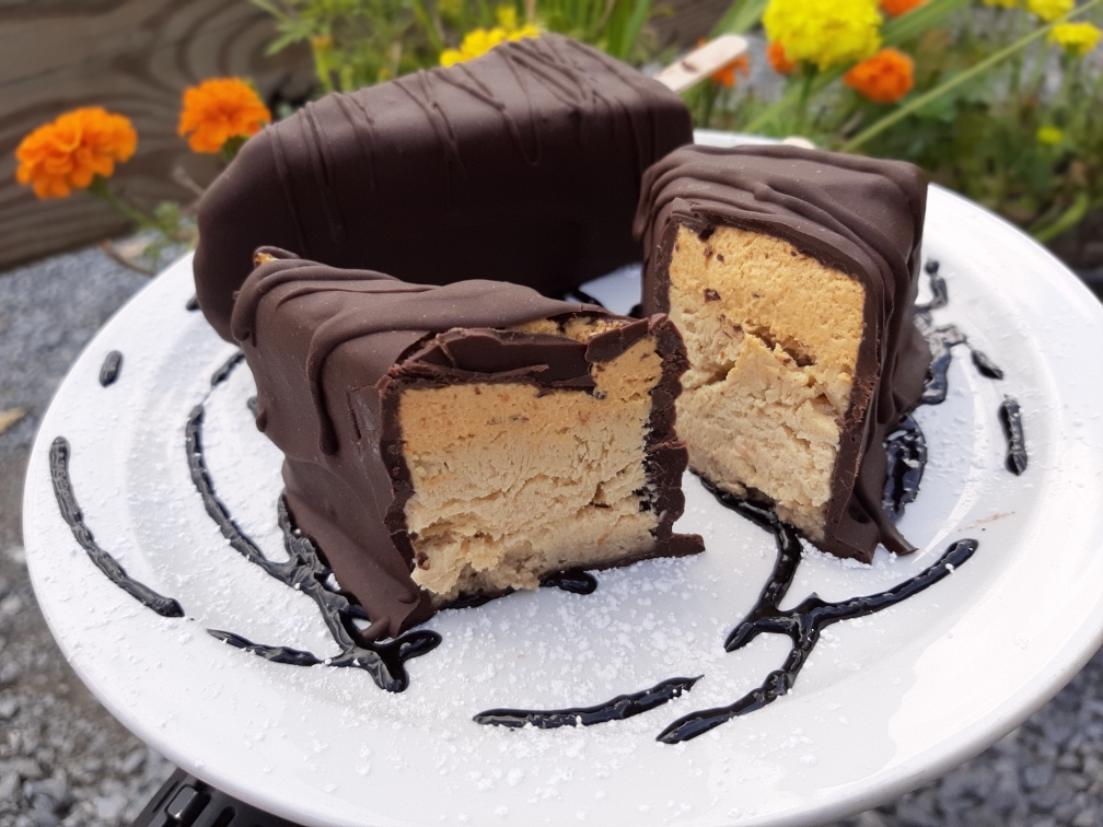 Order Chocolate Covered Cheesecake food online from Joe's Dairy Bar store, Hopewell Jct on bringmethat.com