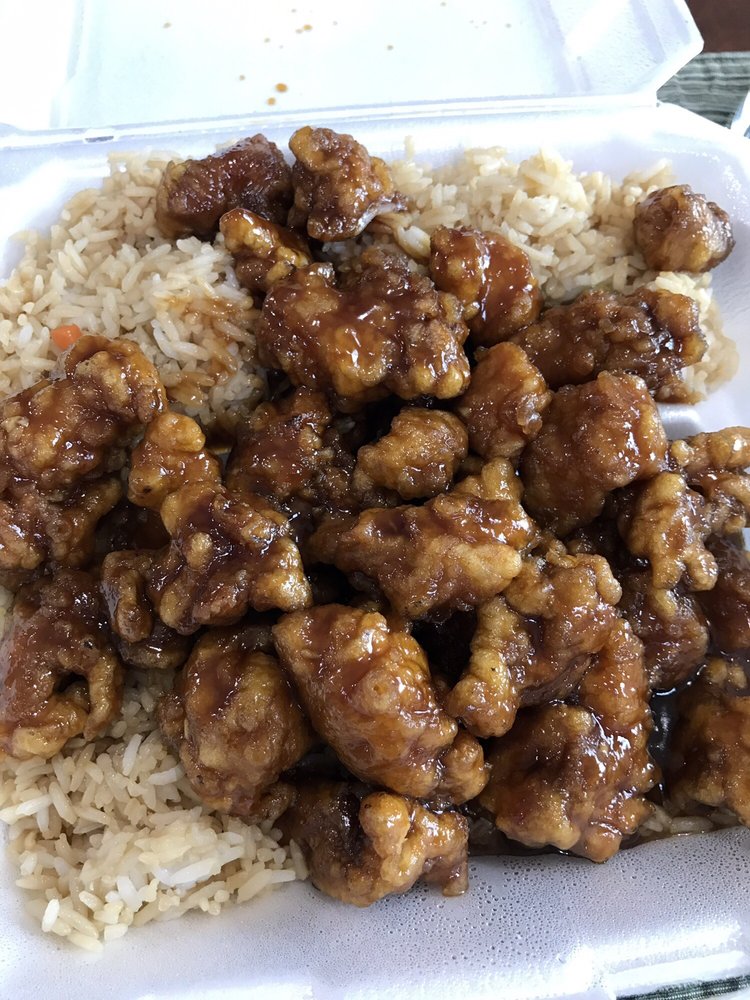 Order  F6. Honey Orange Chicken food online from New China Express store, Powell on bringmethat.com