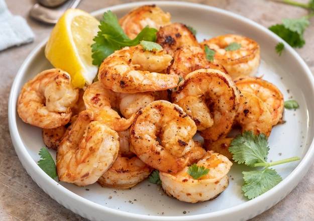 Order Garlic Shrimp food online from The Sandwich Cafe store, Long Beach on bringmethat.com