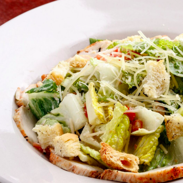 Order Chicken Caesar Salad food online from Tuscany Bakery and Bistro store, League City on bringmethat.com