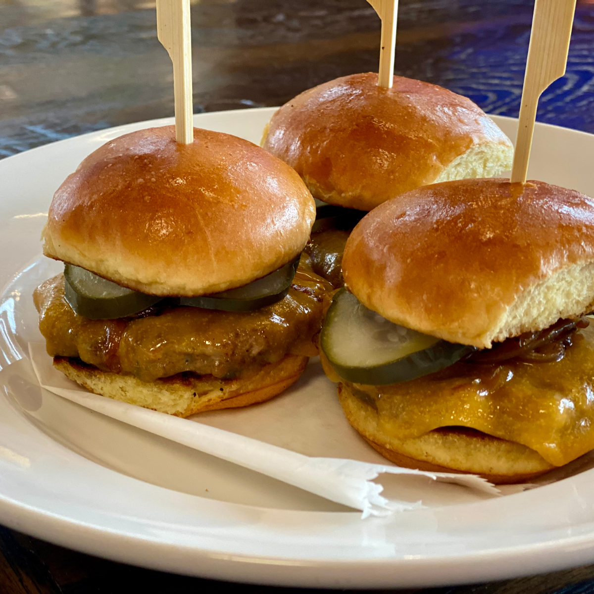 Order Angus Beef Sliders food online from Burntwood Tavern store, Canton on bringmethat.com