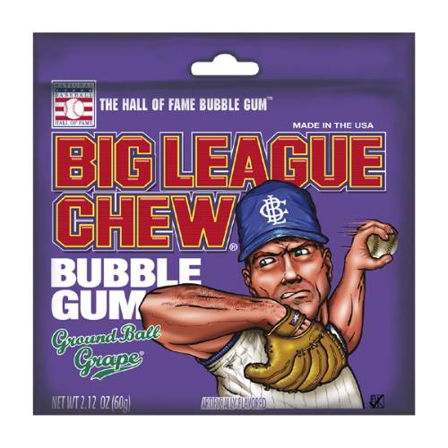 Order Big League Chew Grape - 2.12 oz/Single food online from Bottle Shop & Spirits store, Los Alamitos on bringmethat.com