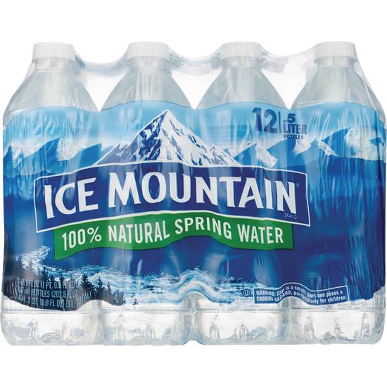 Order Ice Mountain Drinking Water SPRING 12-Pk of 16.9 oz Bottles food online from CVS store, DECATUR on bringmethat.com