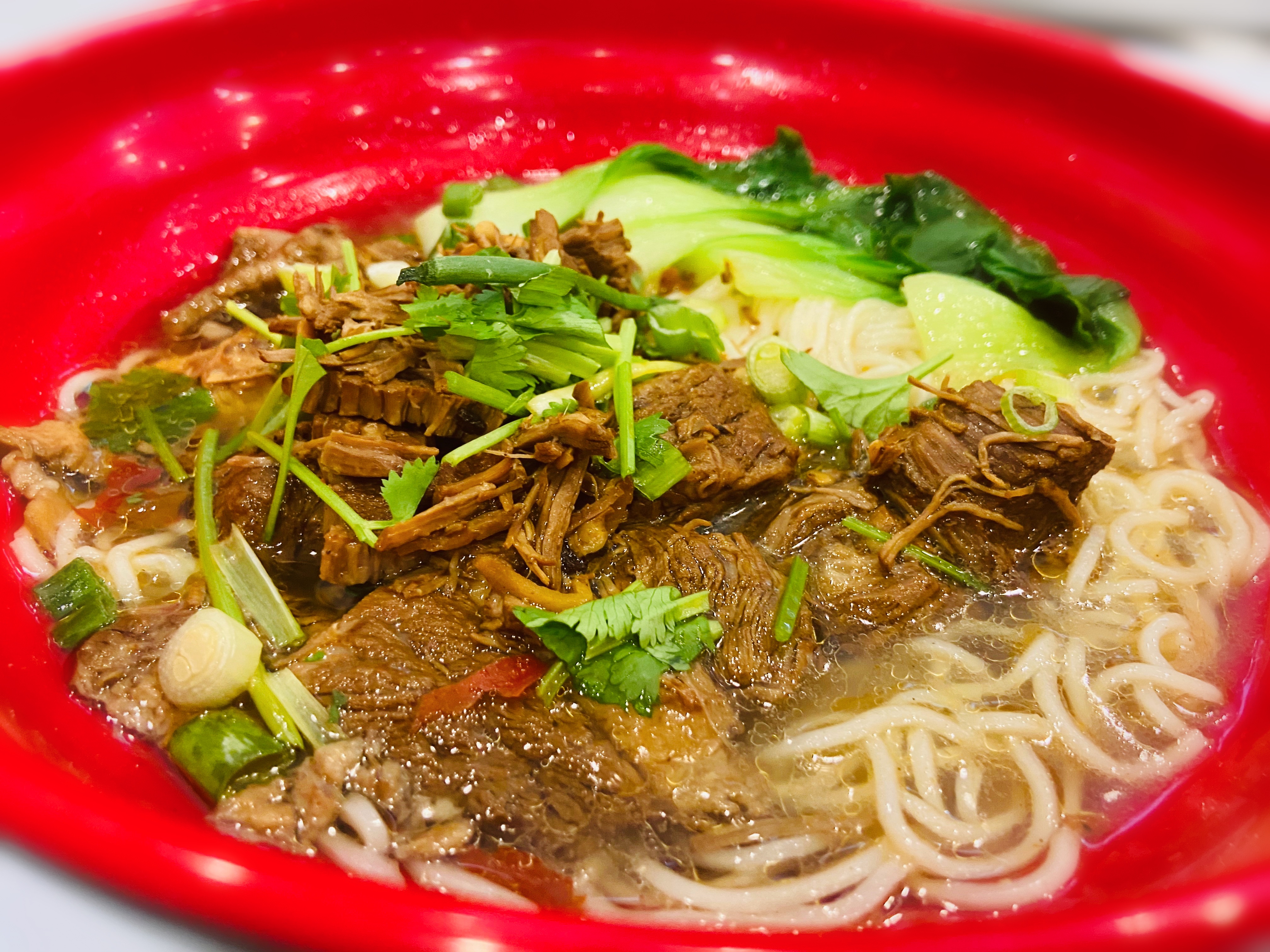 Order Beef Noodle Soup / 牛肉面 food online from Domoishi store, Rockville on bringmethat.com