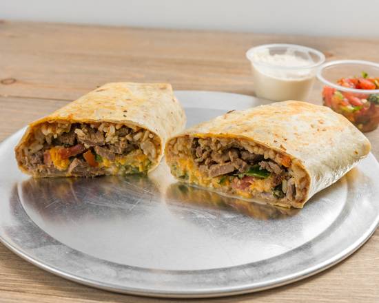 Order Loaded Burrito food online from Taco House store, YORK on bringmethat.com