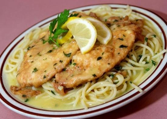 Order Chicken Francese Dinner food online from Century One Pizza store, Jersey City on bringmethat.com