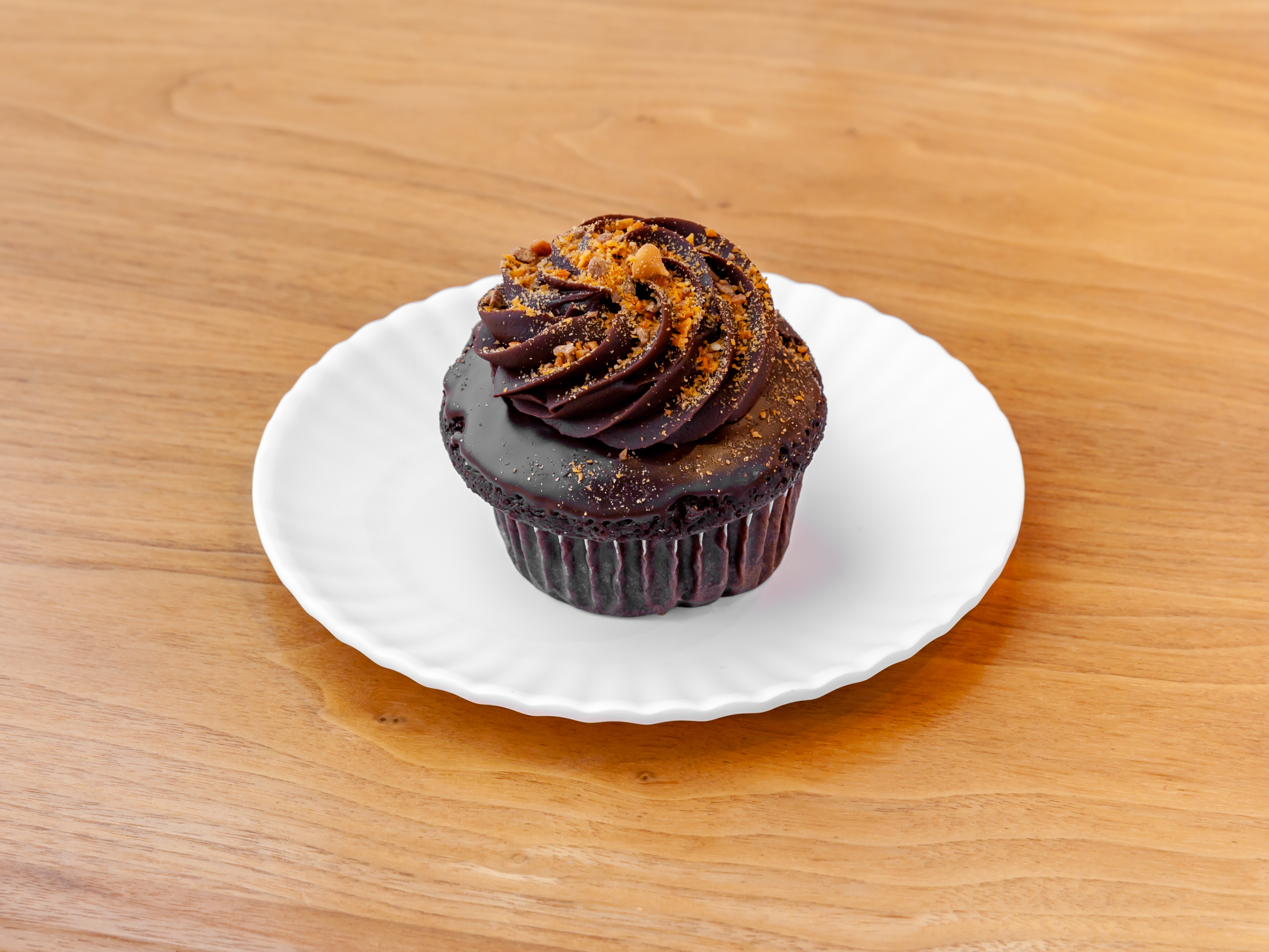 Order Chocolate and Peanut Butter (The Ron Bennington) food online from Molly's Cupcakes store, Chicago on bringmethat.com