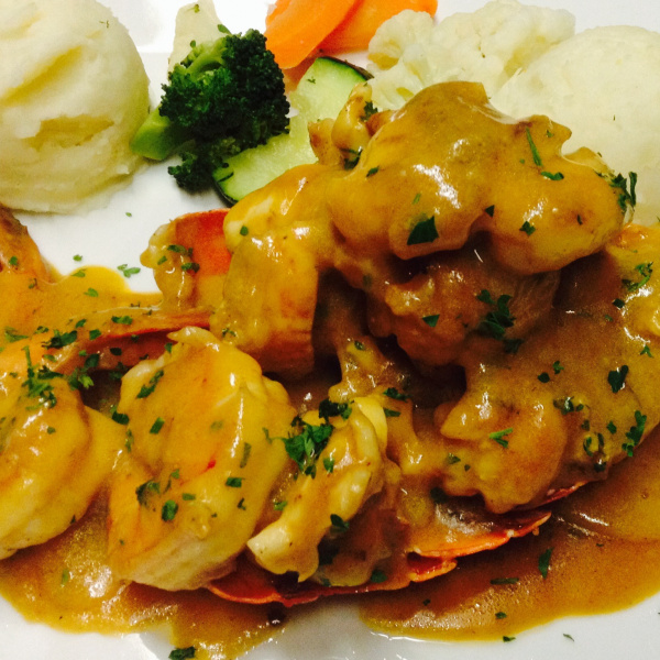 Order Lobster Stuffed with Shrimp food online from Guadalupe Restaurant store, New York on bringmethat.com