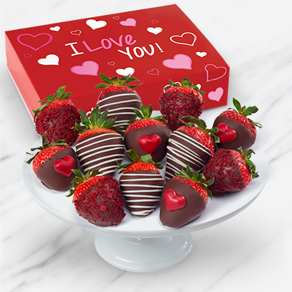 Order Valentine's Day Berries food online from Edible Arrangements store, Delran on bringmethat.com