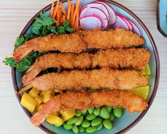 Order Shrimp Tempura Bowl food online from Poki D.C store, Bethesda on bringmethat.com