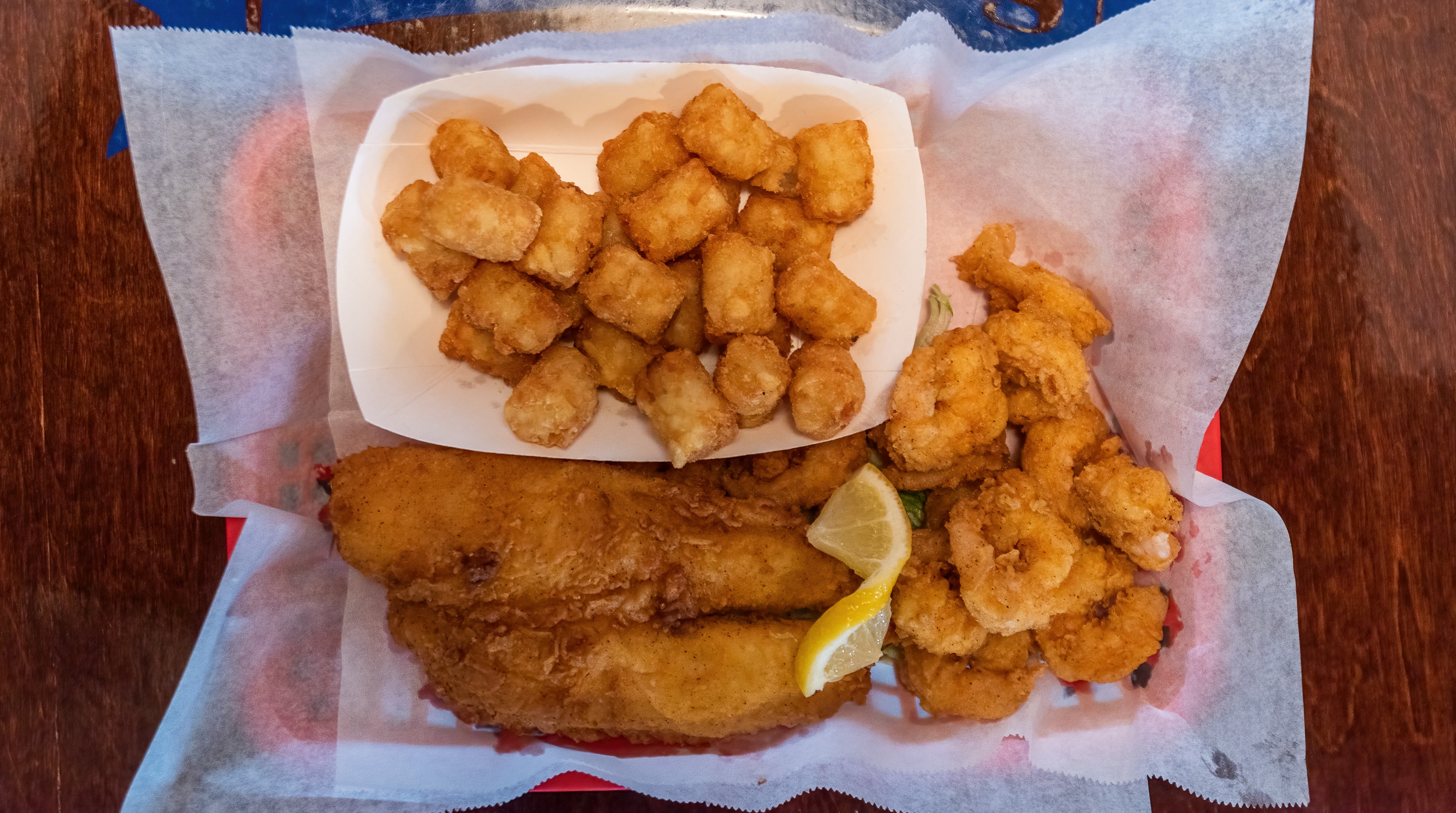 Order Fish & Chips Basket food online from Wing King Cafe store, Fort Mill on bringmethat.com