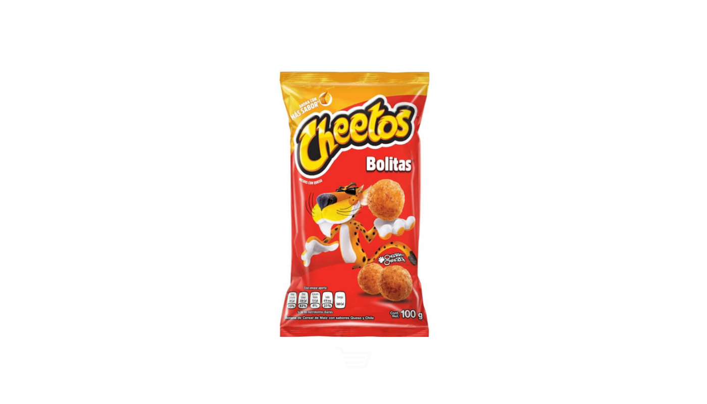 Order Cheetos Bolitas 100g food online from Country Cousins Liquor & Jr Market store, Sylmar on bringmethat.com