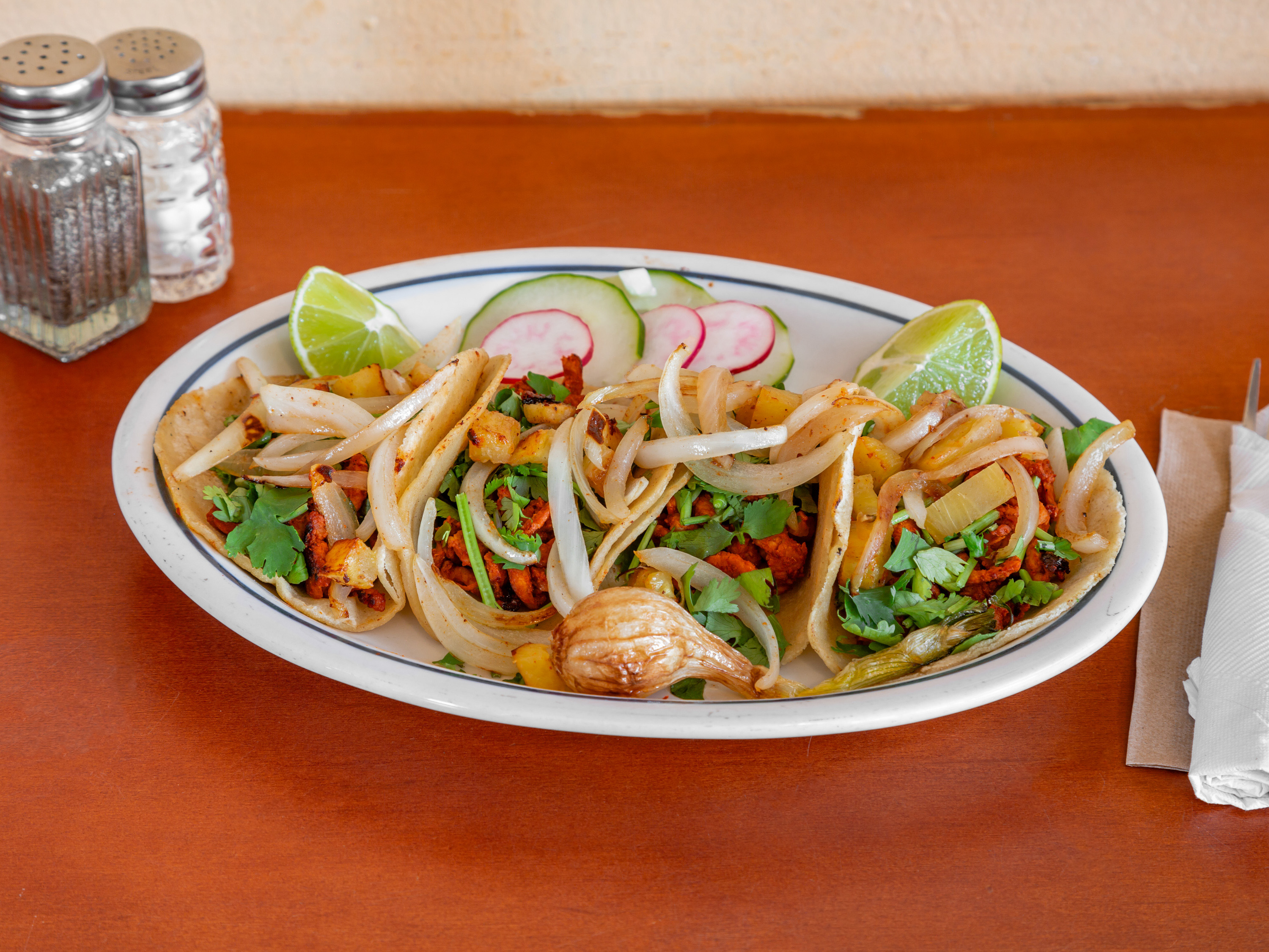 Order Tacos  food online from El Moreno store, Albuquerque on bringmethat.com