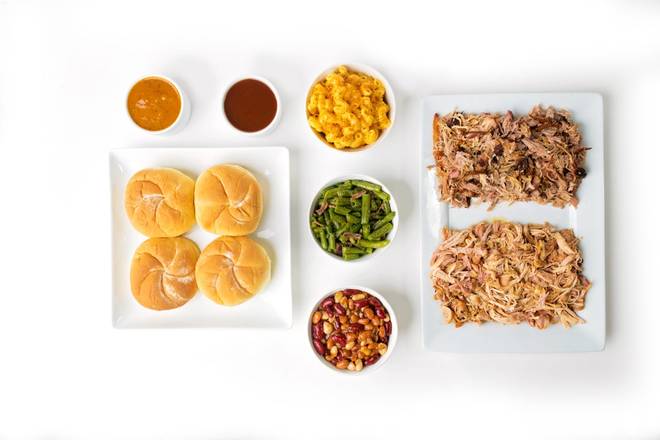 Order Small Family Feast  food online from Old Carolina Barbecue Company store, Copley on bringmethat.com