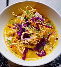 Order Khao Soi Fried Chicken food online from Thaimee Love store, New York on bringmethat.com
