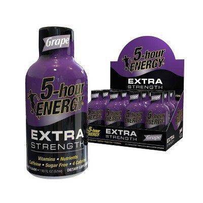 Order 5hour Energy Regular Strength Dietary Supplement Grape (1.93 oz) food online from Rite Aid store, PITTSBURGH on bringmethat.com