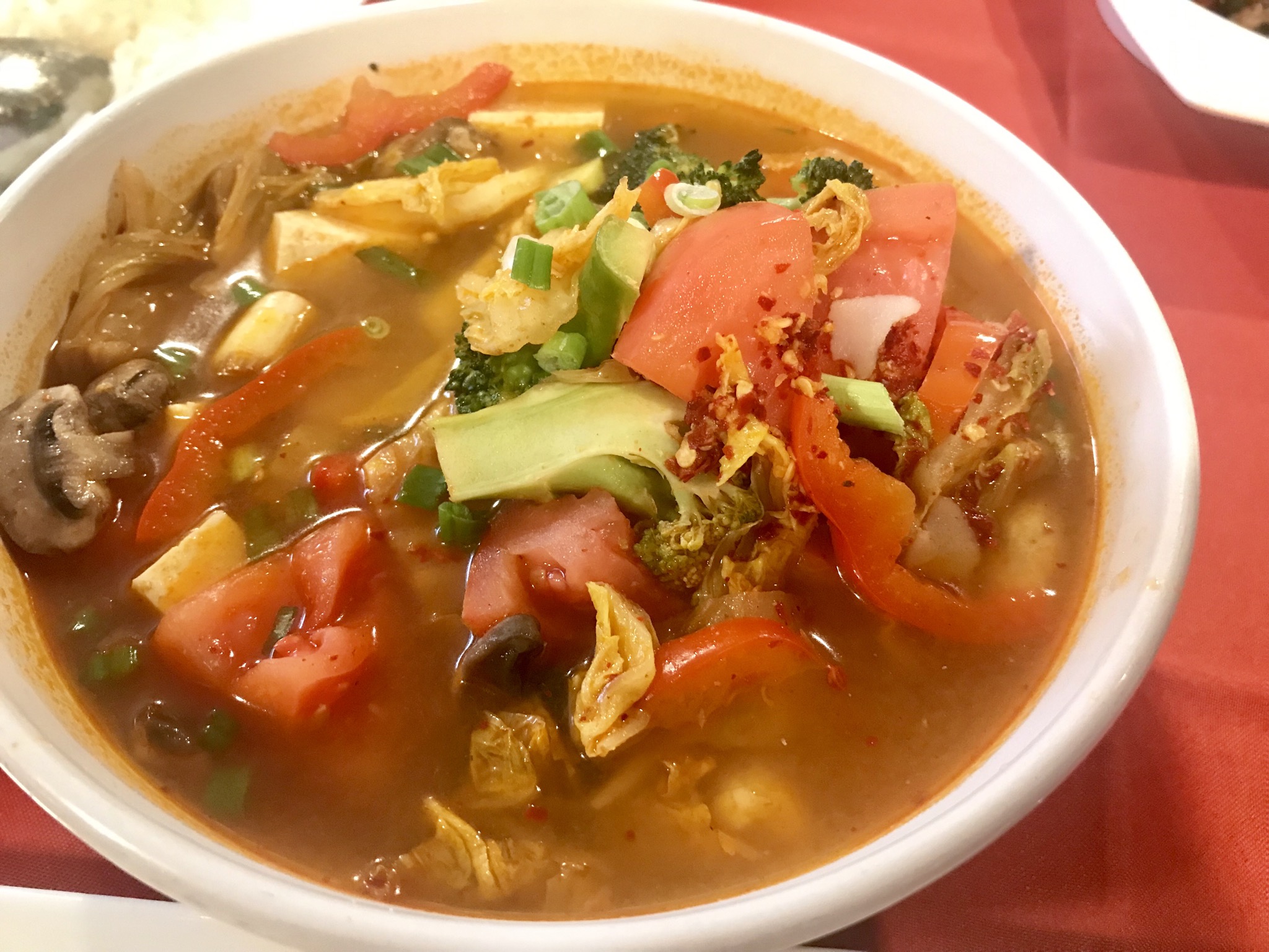 Order Tom Yum Soup food online from Yummy Thai store, Buffalo on bringmethat.com