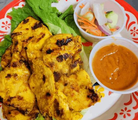 Order Satay Chicken food online from Praya Thai Dining store, Las Vegas on bringmethat.com