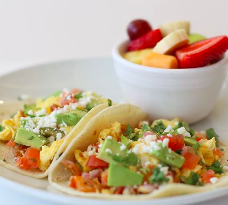 Order Migas Breakfast Tacos food online from Sunny Street Cafe store, Columbus on bringmethat.com