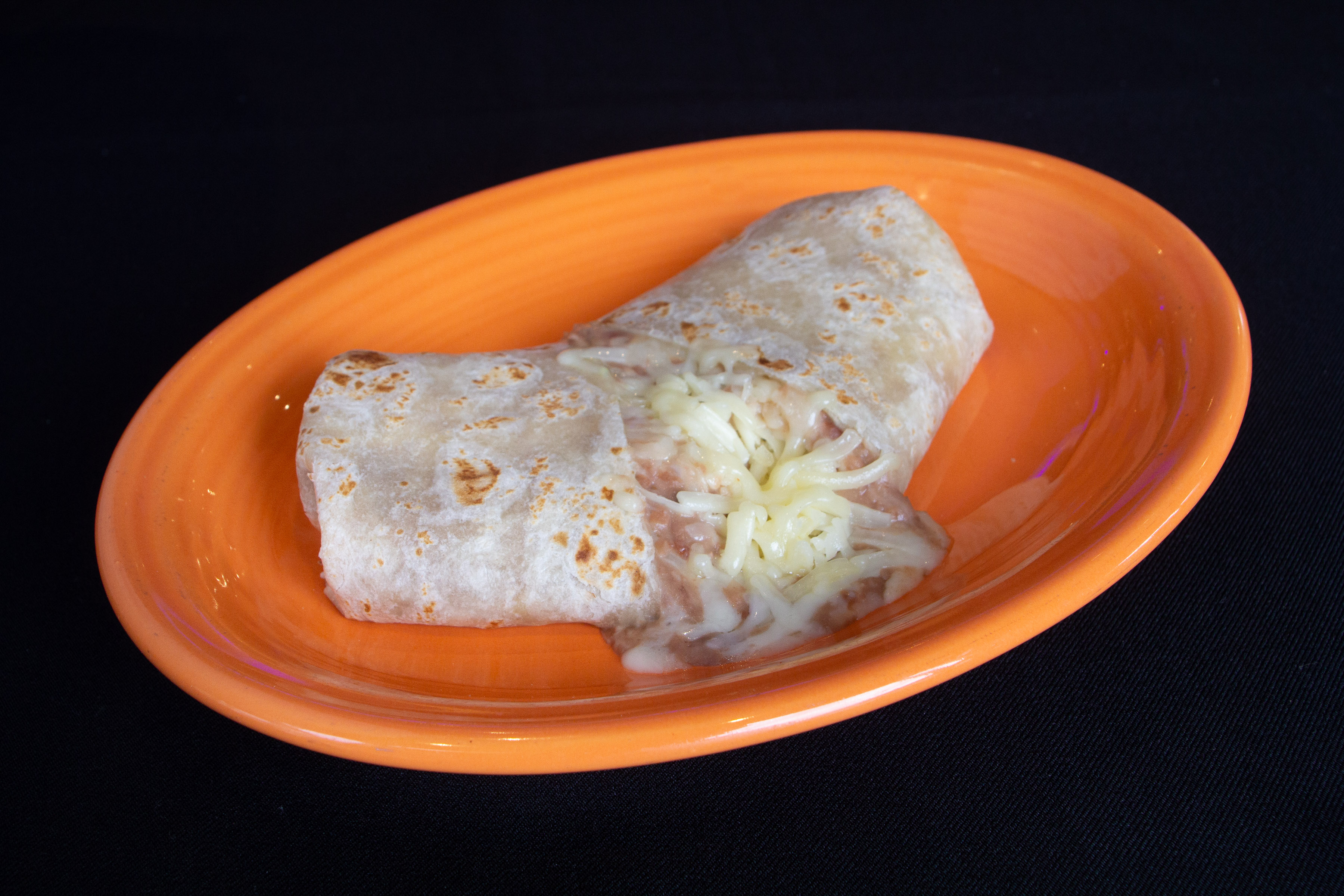 Order Bean and Cheese Burrito food online from Aztec Willies store, Portland on bringmethat.com