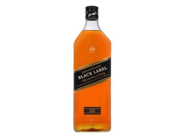 Order Johnnie Walker Black Label Blended Scotch Whisky - 1.75L Bottle food online from Josh Wines & Liquors Inc store, New York on bringmethat.com