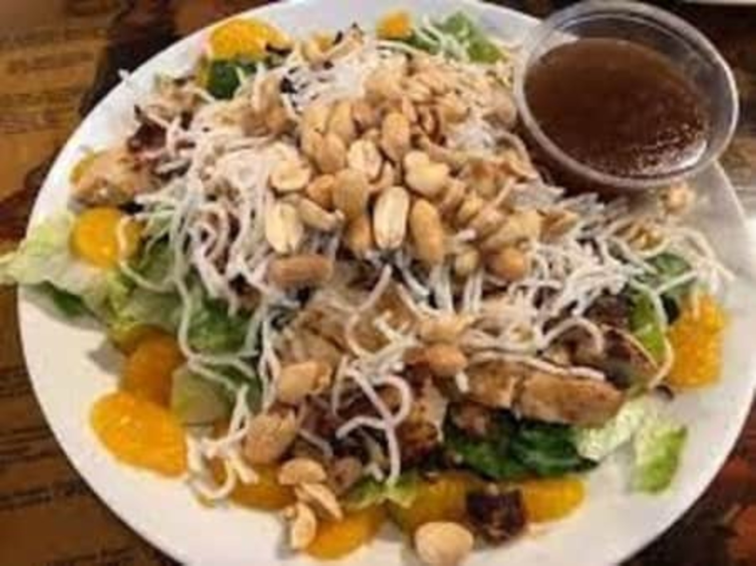 Order Asian Chicken Salad food online from Jake's Of Willow Glen store, San Jose on bringmethat.com