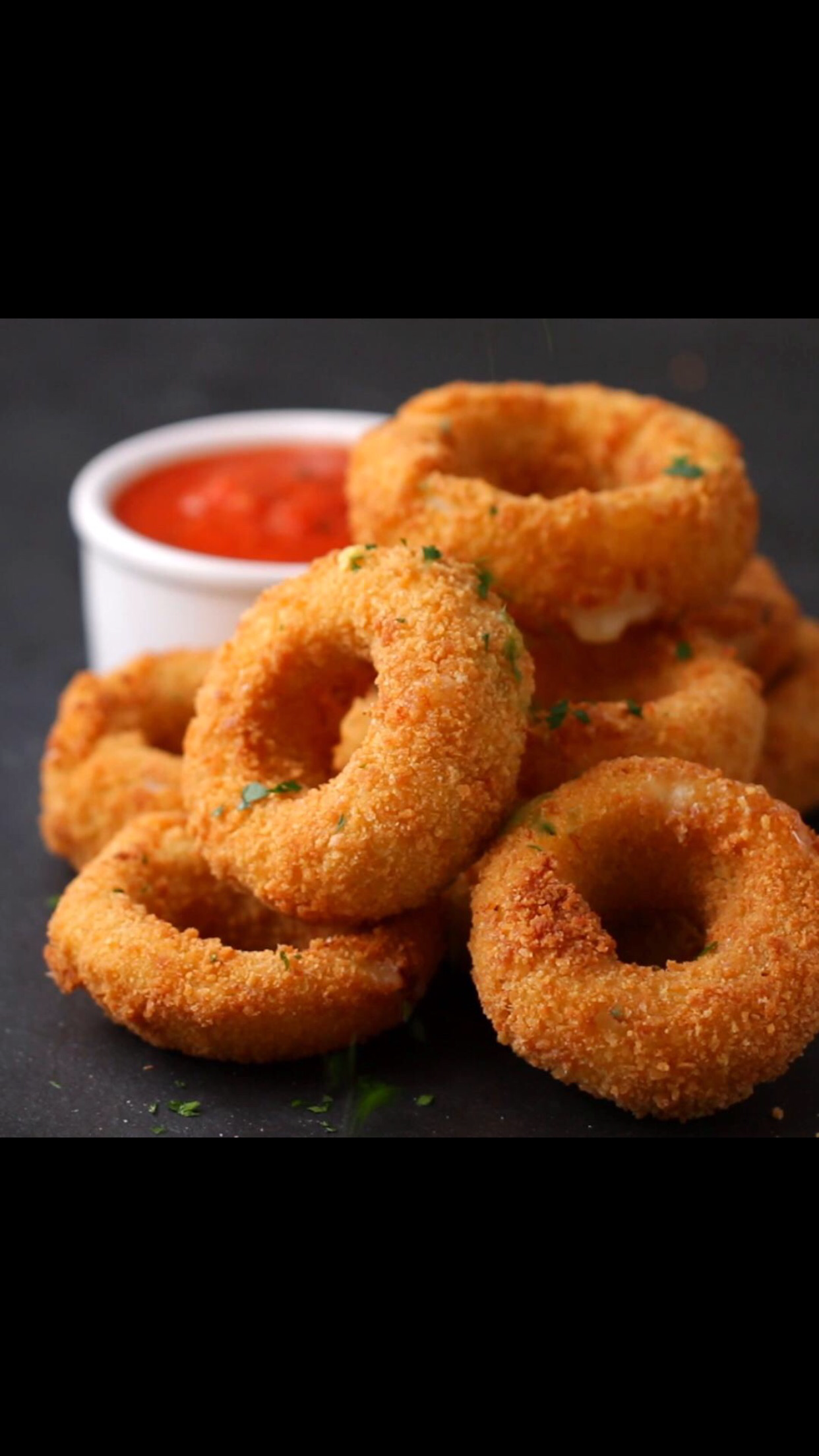 Order Onion rings food online from Little Italy Pizza store, New York on bringmethat.com