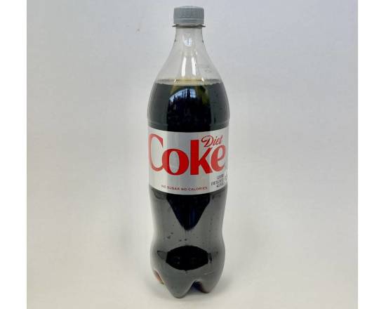 Order Diet Coke 1.25 Liter food online from Fialkoff Kosher Pizza store, Lawrence on bringmethat.com