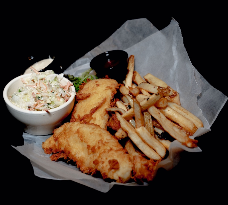 Order Golden Fried Fish Basket food online from The Cove Tavern City Center store, Newport News on bringmethat.com