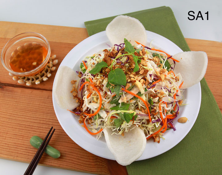 Order SA1. Vietnamese Style Chicken Salad  food online from So Pho So Good store, San Francisco on bringmethat.com