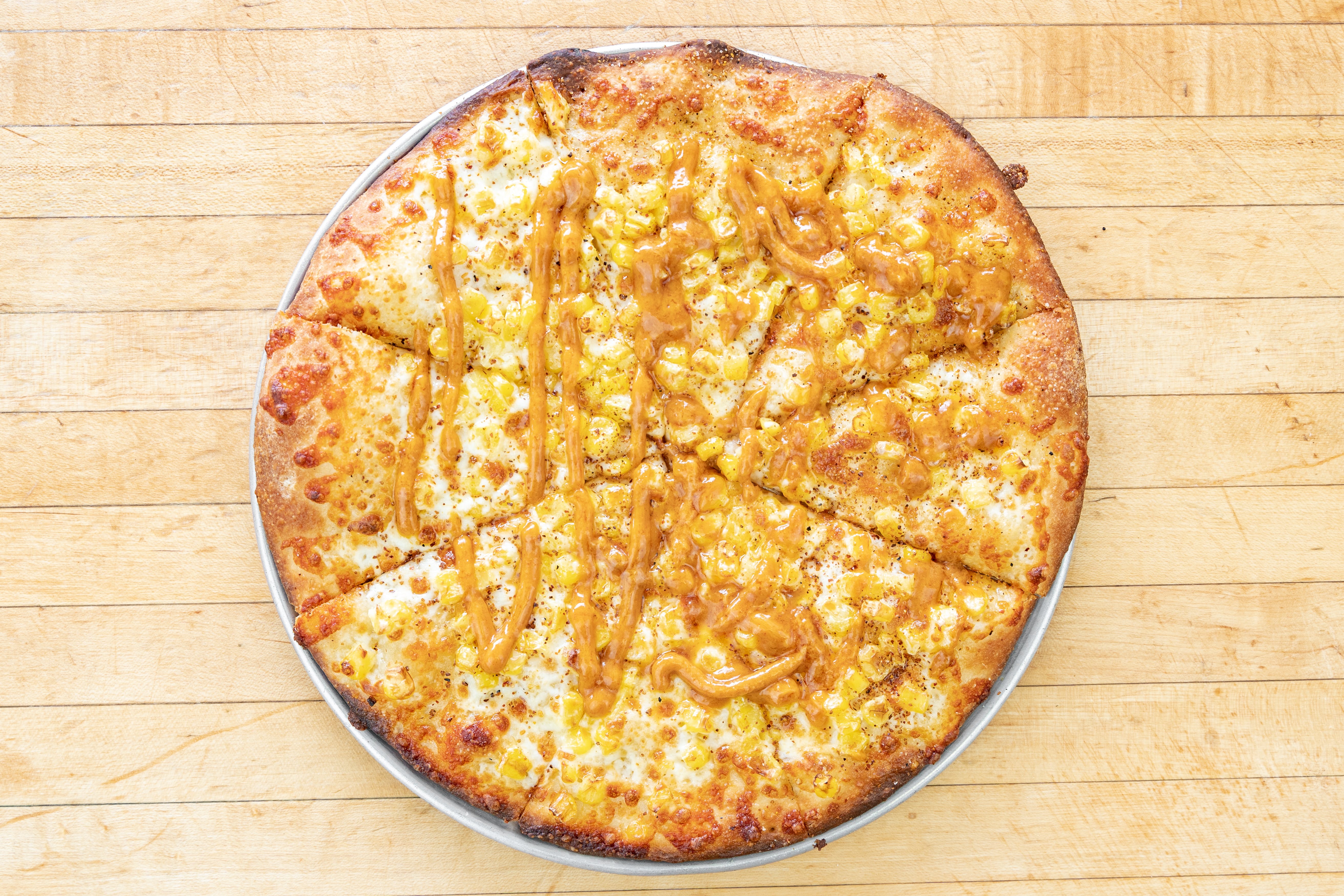 Order Elote Supreme Pizza - Small 10'' (8 Slices) Feeds 1-2 food online from Checkers pizza and ribs store, San Jose on bringmethat.com