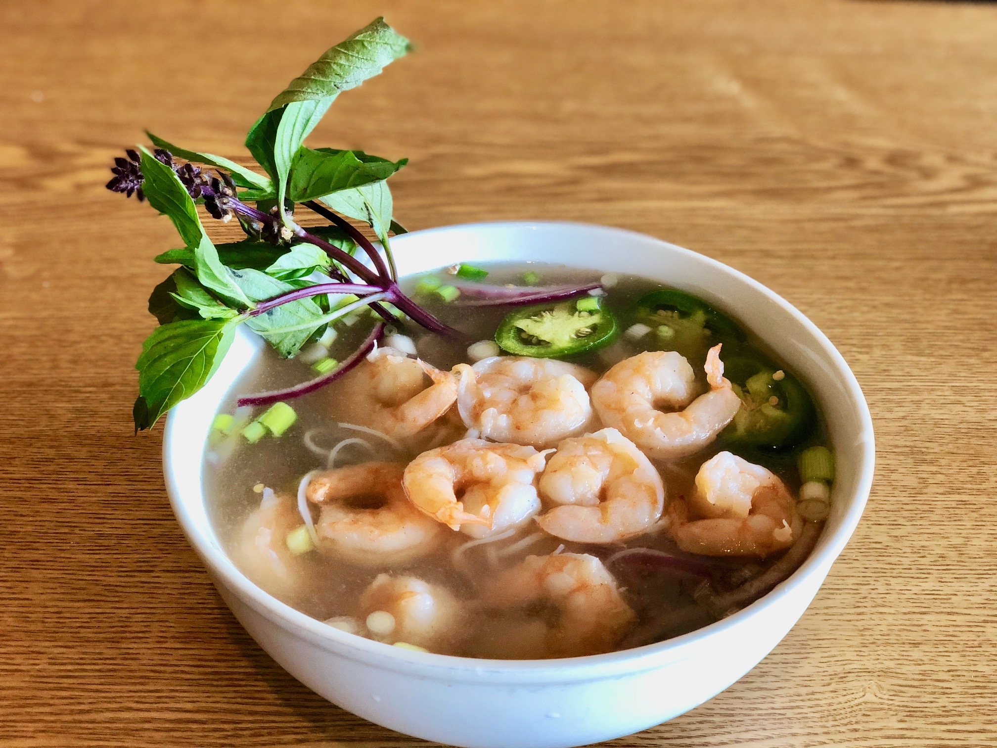 Order Shrimp Pho food online from Zume Asian Cuisine store, Denver on bringmethat.com