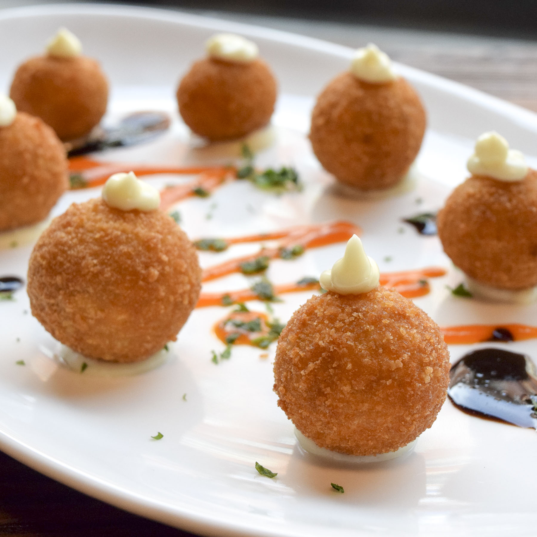 Order Bacalao Croquettes food online from Tablao store, Ridgefield on bringmethat.com
