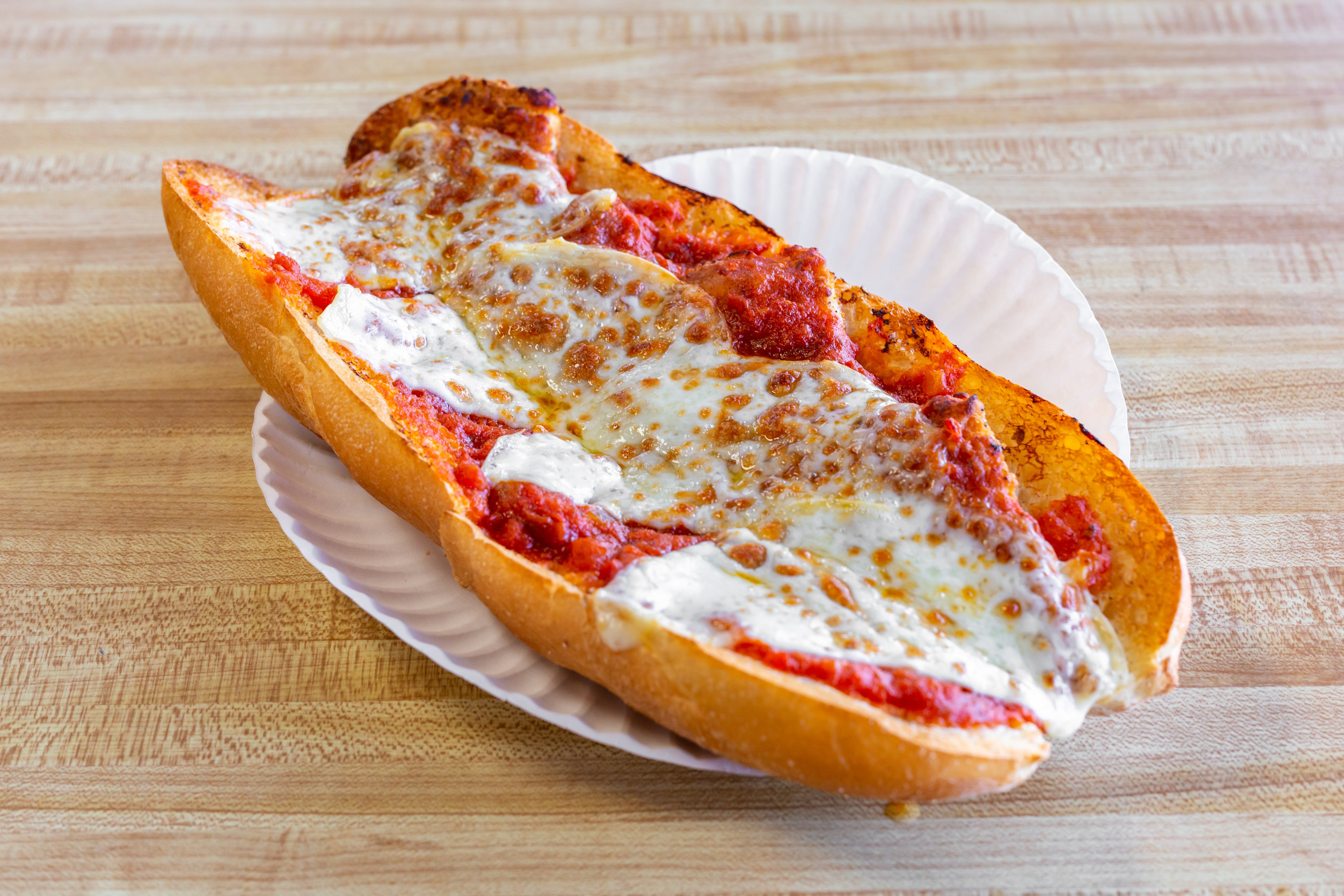 Order Chicken Cutlet Sub - Small food online from Pizza World store, Salem on bringmethat.com