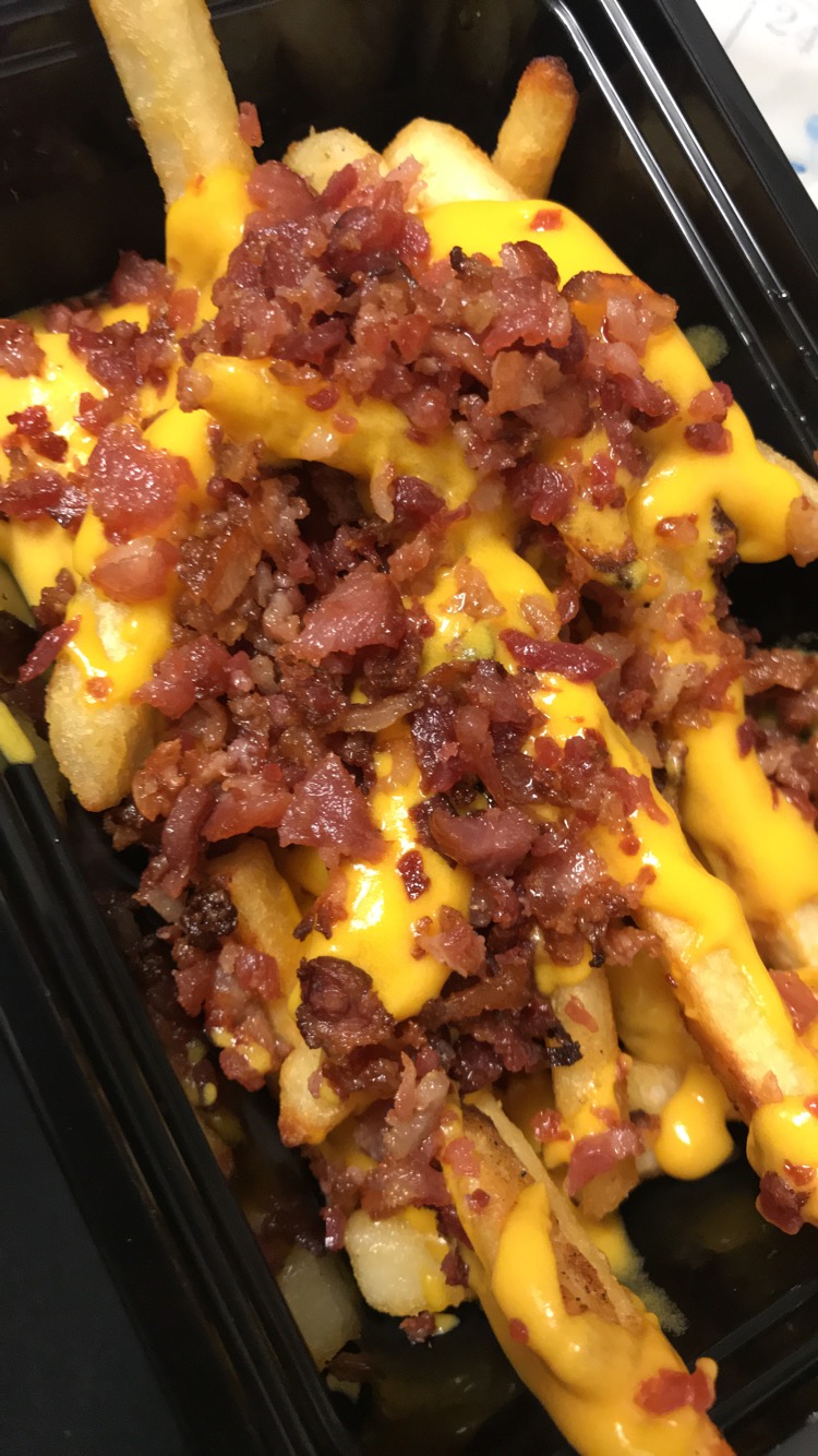 Order Bacon Cheese Fries food online from Pasquale's Pizzeria store, Wilmerding on bringmethat.com