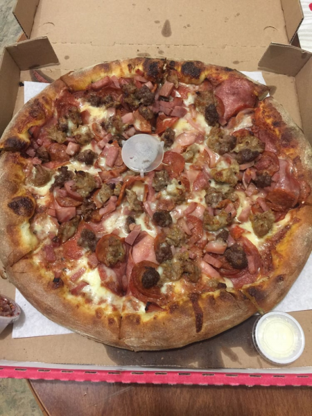 Order All Meat Special Pizza food online from Pizza Express store, San Francisco on bringmethat.com